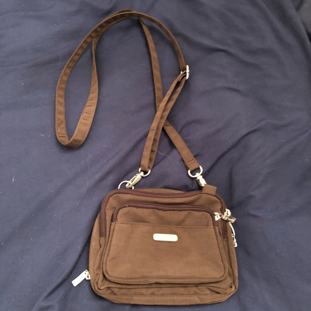 ▫️NWOT▫️ Multi Pocket Brown Baggallini Purse